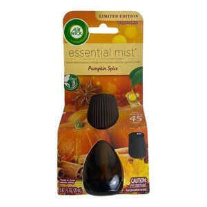 Air Wick Essential Mist Pumpkin Spice Fall Limited Edition Refill NEW SEALED